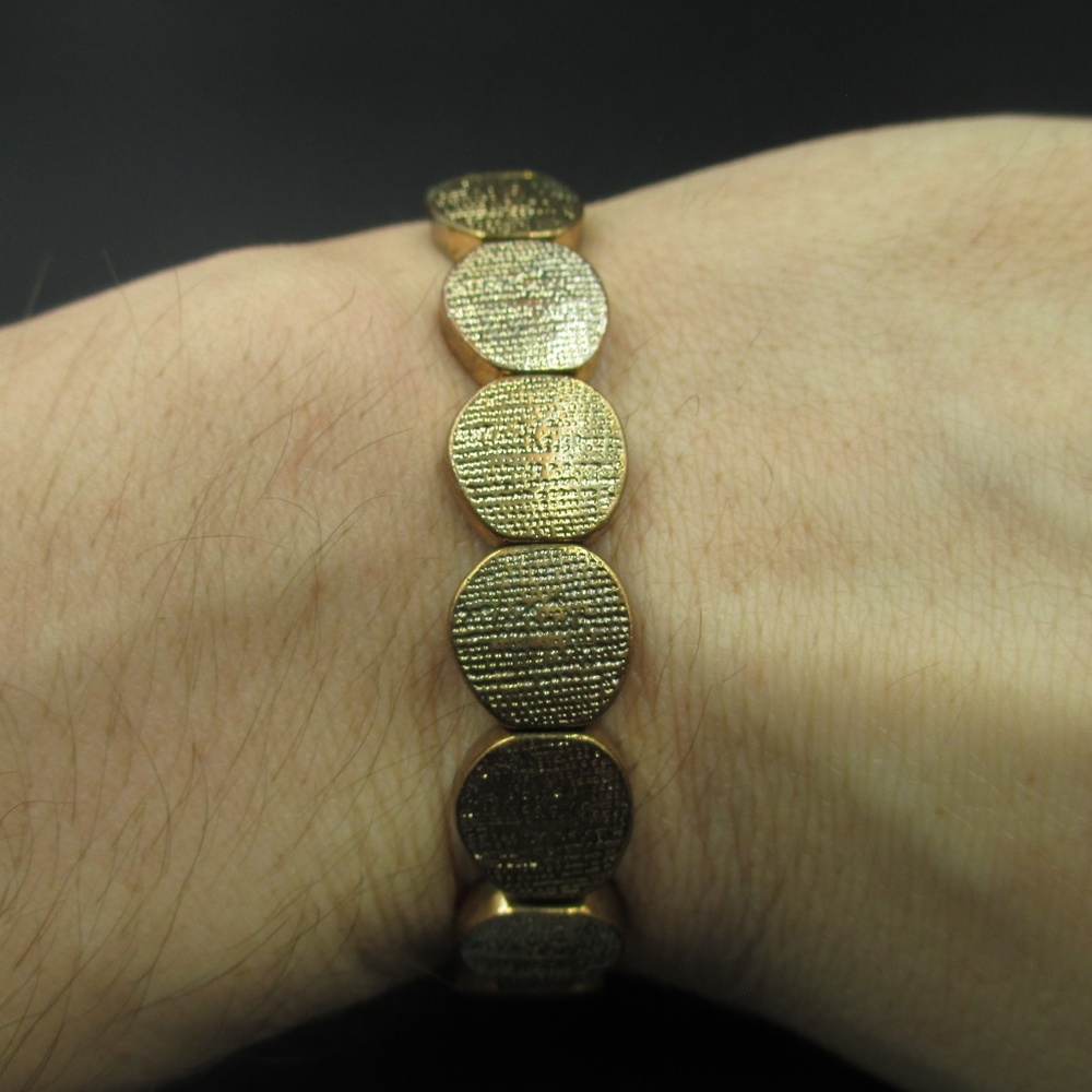 Vintage Rustic Simple Expandable Bracelet - Picture 3 of 7